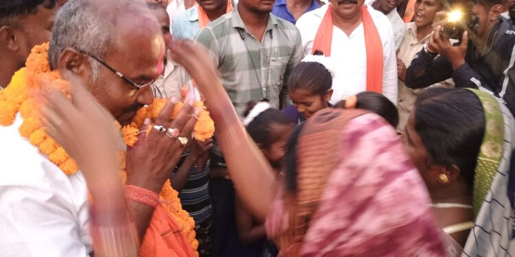 भारतीय जनता पार्टी का जन घोषणा पत्र दूर दृष्टि का परिणाम है धनी राम धीवर