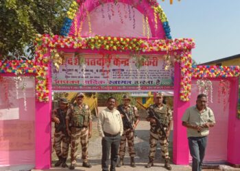 आदर्श मतदान केंद्र सकरी में मतदान की आवश्यकता तैयारी पूर्ण 