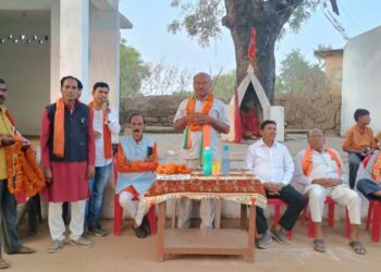 श्याम बाई साहू ने ली शक्तिकेन्द्र व बूथ में कार्यकर्ताओं की बैठक