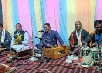 कार्तिक रामायण समारोह डमरु में दर्जनों टोलियों ने भाग लिया