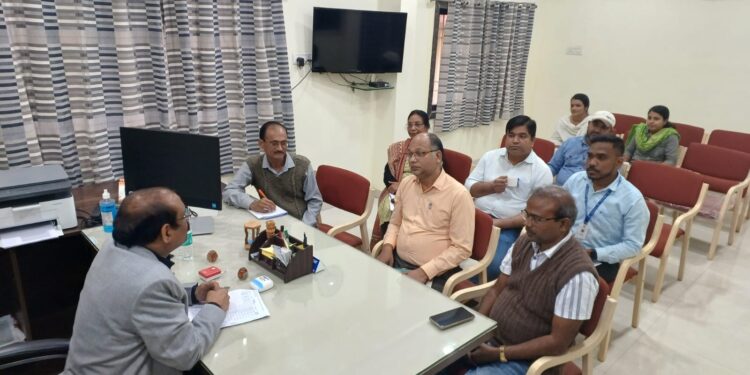 अति गंभीर कुपोषित बच्चों की पहचान एवं मुख्यमंत्री बाल संदर्भ योजना शिविर से लाभांवित करने समन्वय बैठक संपन्न