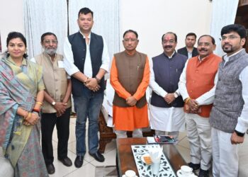 साहू संघ के प्रतिनिधि मंडल ने राजिम जयंती कार्यक्रम में शामिल होने मुख्यमंत्री एवं उपमुख्यमंत्री से की मुलाकात