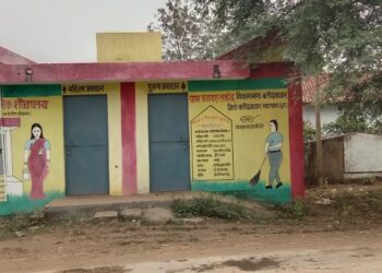 गांव गांव में बना सार्वजनिक शौचालय बना शो पीस 