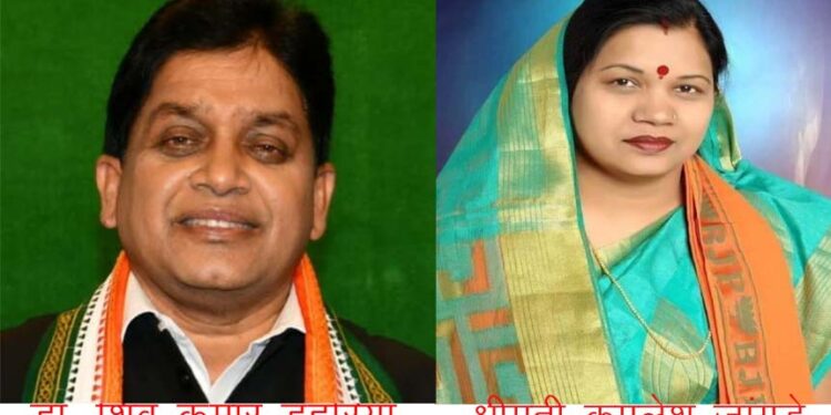 जांजगीर-चांपा लोकसभा क्षेत्र में भाजपा प्रत्याशी चल रही है जनसम्पर्क में आगे