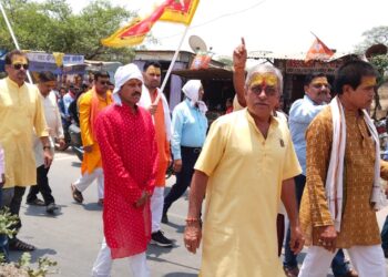 भगवान परसुराम जन्मोत्सव धूमधाम के साथ मनाया गया