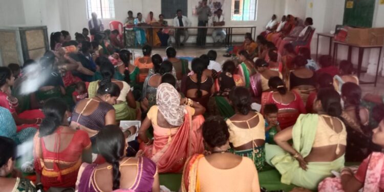 स्वच्छता भारत मिशन ग्रामीण योजना अंतर्गत महावारी स्वच्छता दिवस का आयोजन 