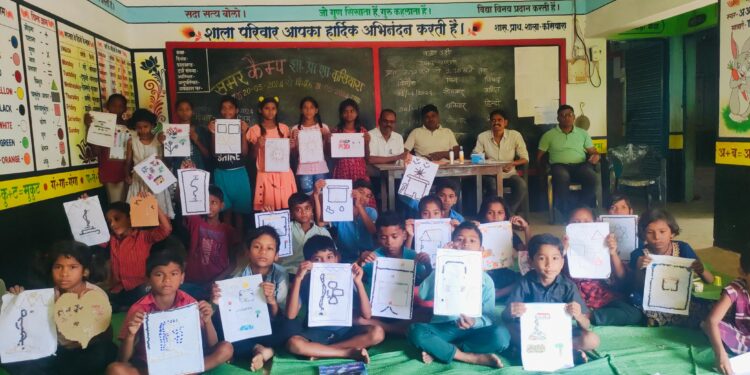 समर कैंप बच्चों में छिपी हुई प्रतिभा को निखारने का सशक्त मंच-भागवत प्रसाद चंद्राकर