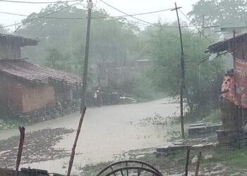 सावन के शुभारंभ के साथ आई बारिश, मंगलवार को सावन की झड़ी रूक-रूक होती रही