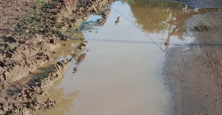 पुराना कार्य को नया दर्शाकर विभाग बटोर रहा वाहवाही, सड़क की हकीकत कुछ और ही