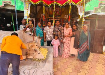 लवन अंचल में धूमधाम एवं हर्षोल्लास के साथ मनाया गया पांच दिवसीय दीपोत्सव का पर्व 