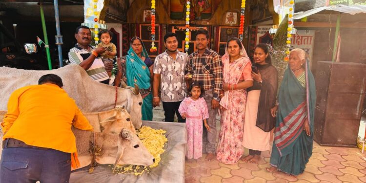 लवन अंचल में धूमधाम एवं हर्षोल्लास के साथ मनाया गया पांच दिवसीय दीपोत्सव का पर्व 