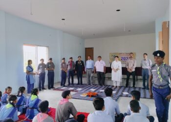 भारत स्काउट्स एवं गाइड्स की स्थापना दिवस मनाया गया