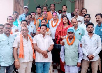 धोबी समाज के दूसरी बार निर्विरोध जिलाध्यक्ष चुने गए श्रीराम रजक 