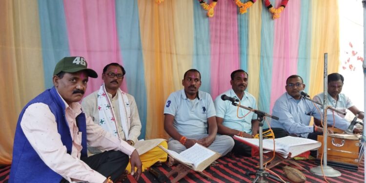 कबीर चौक डमरू में कार्तिक रामायण उत्साह पूर्वक सम्पन्न