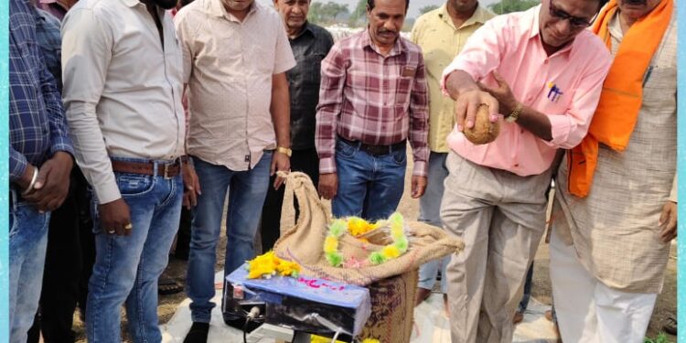 सहकारी समिति लवन में धान खरीदी का हुआ शुभारंभ