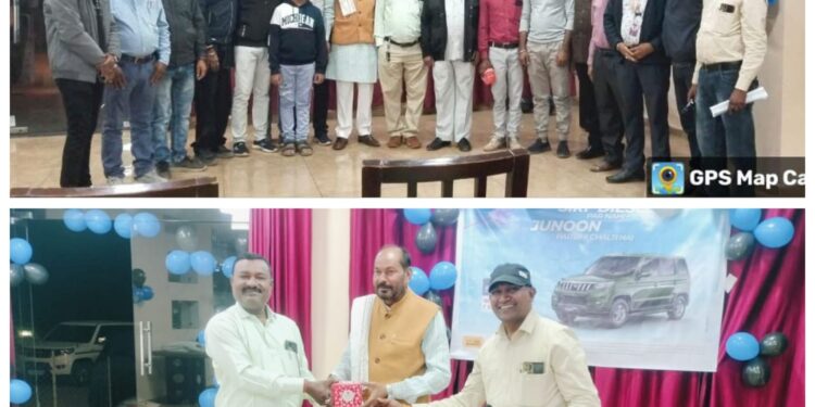 माहिंद्रा कंपनी द्वारा किया गया ग्राहक मिलन समारोह का भव्य आयोजन