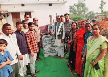 धनगांव में किया गया मितानिनों एवं आंगनबाड़ी कार्यकर्ताओं का सम्मान