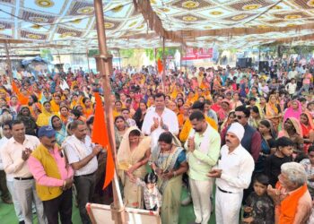 डमरू में माँ कर्मा जयंती एवं सम्मान समारोह का हुआ आयोजन