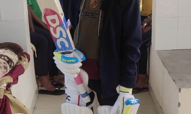 अक्षांश कश्यप का अंडर 14 नवोदय नेशनल क्रिकेट टीम में चयन 