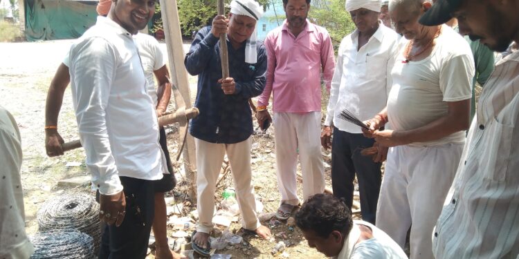 जायसवाल समाज लवन मे  भूमिपूजन का कार्यक्रम सम्पन्न