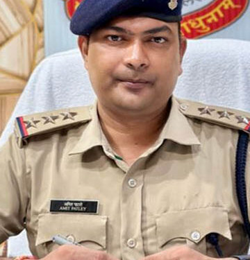 नवपदस्थ लवन थाना प्रभारी अमित पाटले ने किया पदभार ग्रहण 