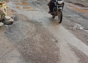 नगर के अधिकांश वार्ड बदहाली पर बहा रहा आंसु, लोगों का चलना हुआ मुश्किल 