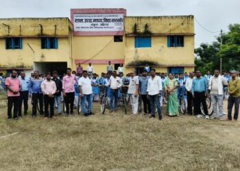 87 छात्राओ को सरस्वती साइकिल योजना का मिला लाभ 