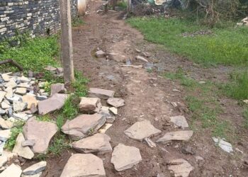 विधायक मद से सीसी रोड निर्माण के लिए मिली राशि का बंदरबाट, नहीं बना अब तक सीसी सड़क