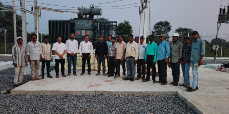 तुरमा में हुआ नया विद्युत उपकेंद्र का लोकार्पण