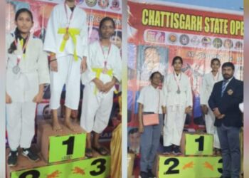 छत्तीसगढ़ स्टेट ओपन कराटे चैंपियनशिप में नवोदय विद्यालय, लवन के खिलाड़ियों ने पदक जीत कर विद्यालय का किया नाम रोशन 