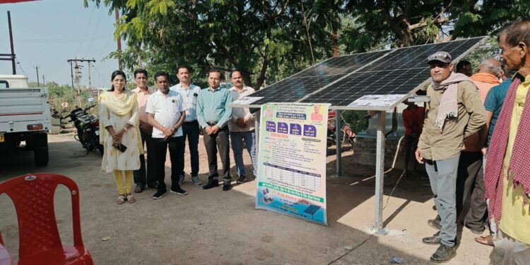 प्रधानमंत्री सूर्य घर मुफ्त बिजली योजना की दी जानकारी