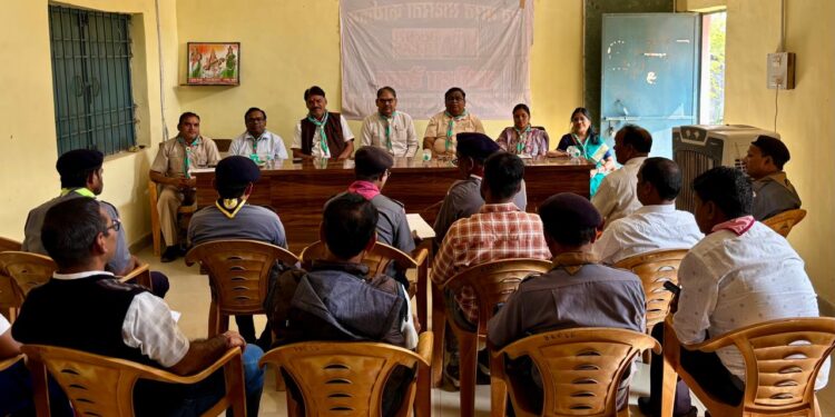 भारत स्काउट गाइड स्थानीय संघ बलौदाबाजार की आवश्यक बैठक हुआ आयोजित 
