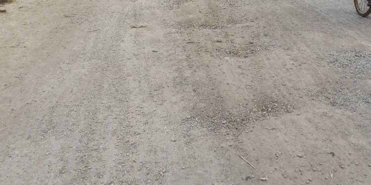 तीन वर्ष में ही प्रधानमंत्री ग्राम सड़क योजना से बनी सड़क का डामर गायब, अब उड़ रहे है धूल, जिम्मेदार विभाग का ध्यान नहीं