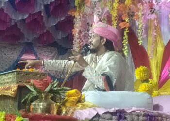 भागवत कथा एक ऐसी कथा है जिसे ग्रहण करने मात्र से ही मन को शांति मिलती है –  पंडित गौरव जोशी