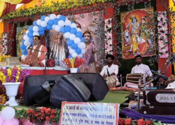 भागवत कथा का श्रवण करने वालों का सदैव कल्याण होता है – पंडित तिवारी