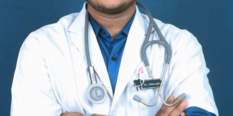 दंत चिकित्सक बनने पर निः शुल्क विशाल चिकित्सा शिविर का आयोजन चार जनवरी को