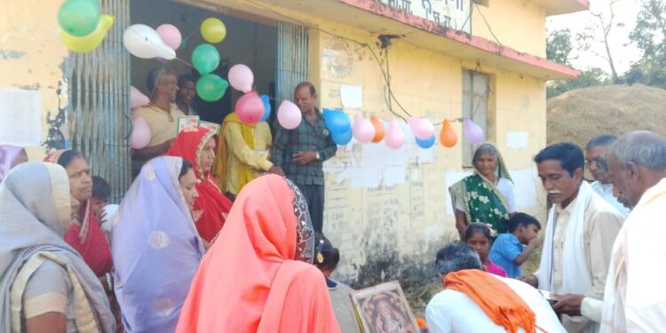 भालूकोना पंचायत में चावल उत्सव का कार्यक्रम मनाया गया