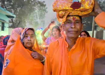 कलश यात्रा के साथ डोंगरा में सात दिवसीय भागवत कथा का हुआ शुभारंभ 