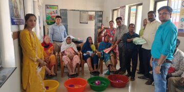 सामुदायिक स्वास्थ्य केन्द्र लवन में फाइलेरिया रोकथाम के लिए विशेष अभियान