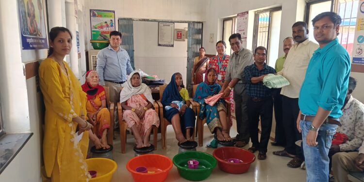 सामुदायिक स्वास्थ्य केन्द्र लवन में फाइलेरिया रोकथाम के लिए विशेष अभियान