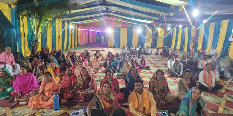 भागवत कथा में परीक्षित जन्म की कथा सुनाई गई 