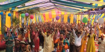 भागवत कथा में श्रीकृष्ण बाल लीला का वर्णन सुन श्रद्धालु मंत्रमुग्ध हुए