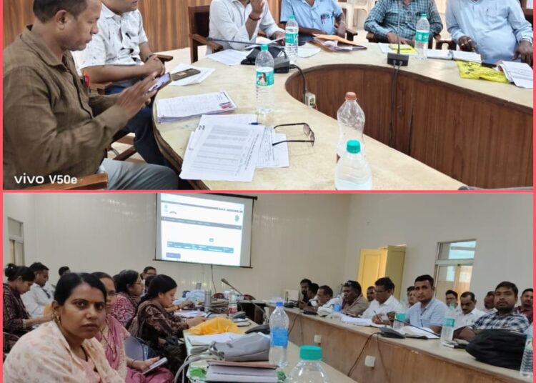 समर्थ पोर्टल में कर आरोपण एवं वसूली संबंधी पंचायत सचिवों की विशेष  कार्यशाला 