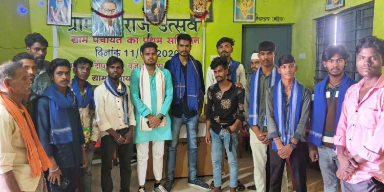 भीम क्रांतिवीर छत्तीसगढ़ ने परसाडीह में निकाला सामाजिक न्याय यात्रा