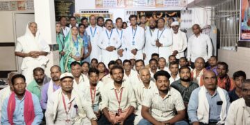 9 जून को कबीर धर्मनगर दामाखेड़ा में होने वाली कार्यशाला में उपस्थित होने को लेकर रखी गई आवश्यक बैठक